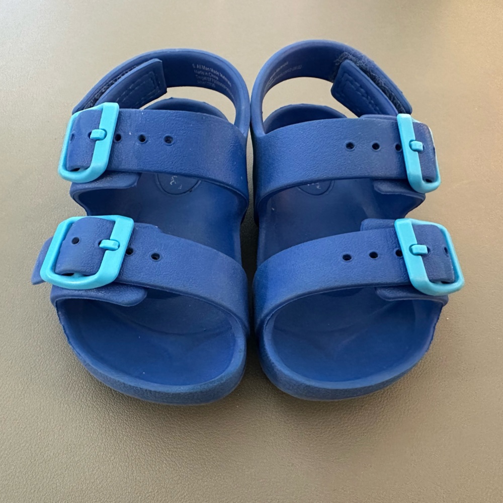 Cat & Jack Blue Kids Sandals
